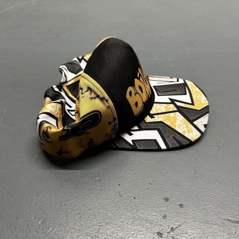 Vintage INSPIRED Purdue boilermakers graffiti trucker style SnapBack hat cap - Picture 3 of 5